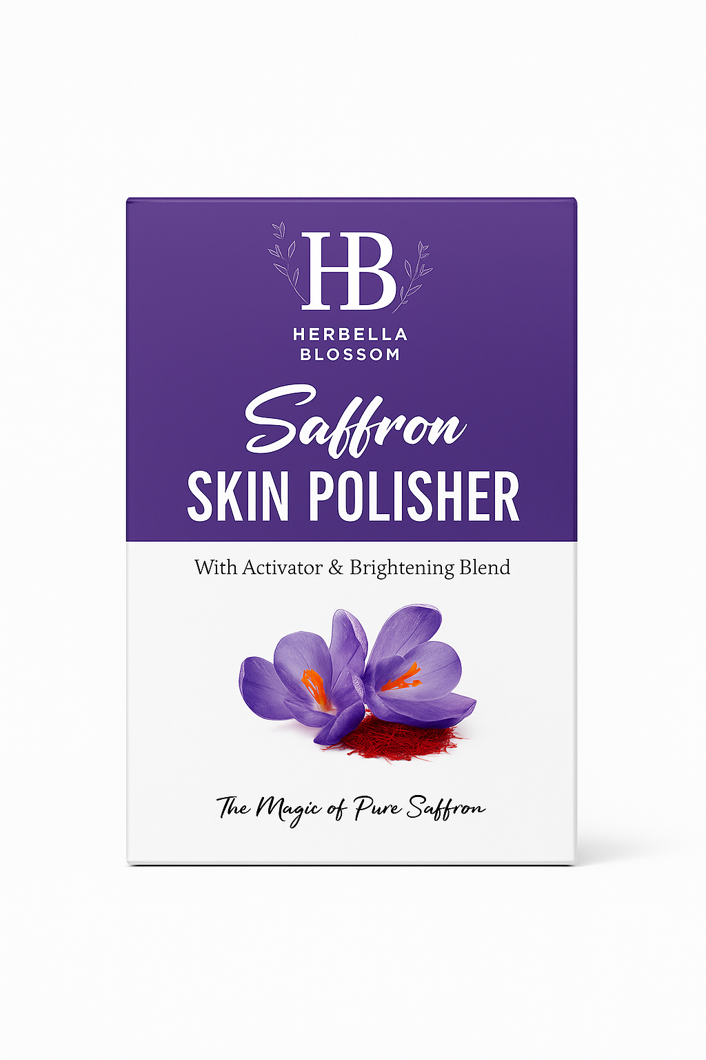 Saffron Skin Polisher | With Activator & Brightening Blend