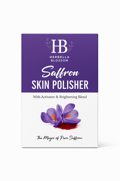Saffron Skin Polisher | With Activator & Brightening Blend