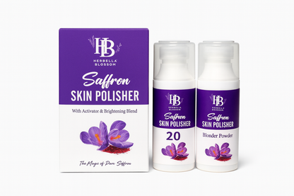 Saffron Skin Polisher | With Activator & Brightening Blend