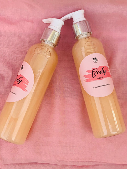 Body Wash with free Spong Lofah